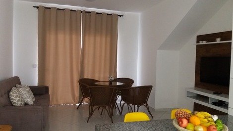 Gran apartamento en la playa de Taperapuã, Porto Seguro - BA.