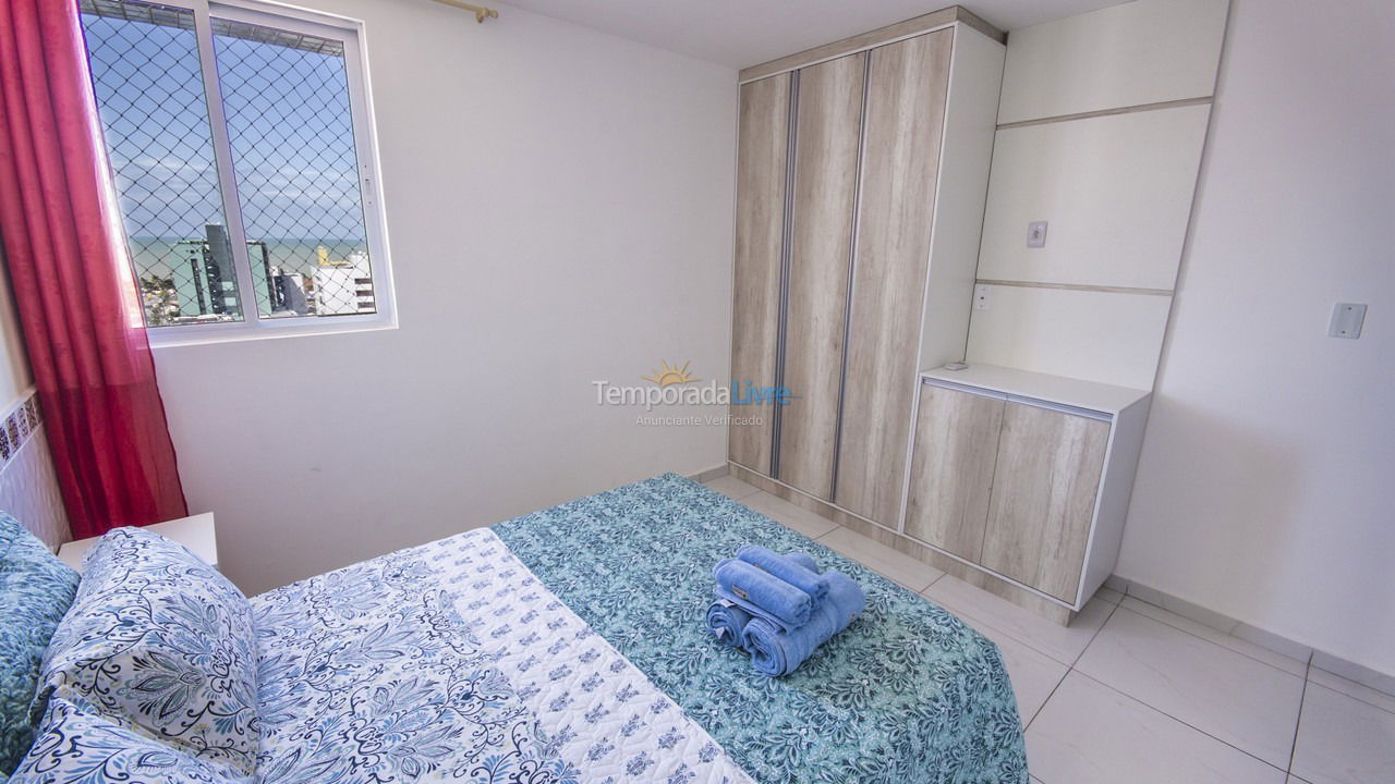 Apartamento para aluguel de temporada em João Pessoa (Cabo Branco)