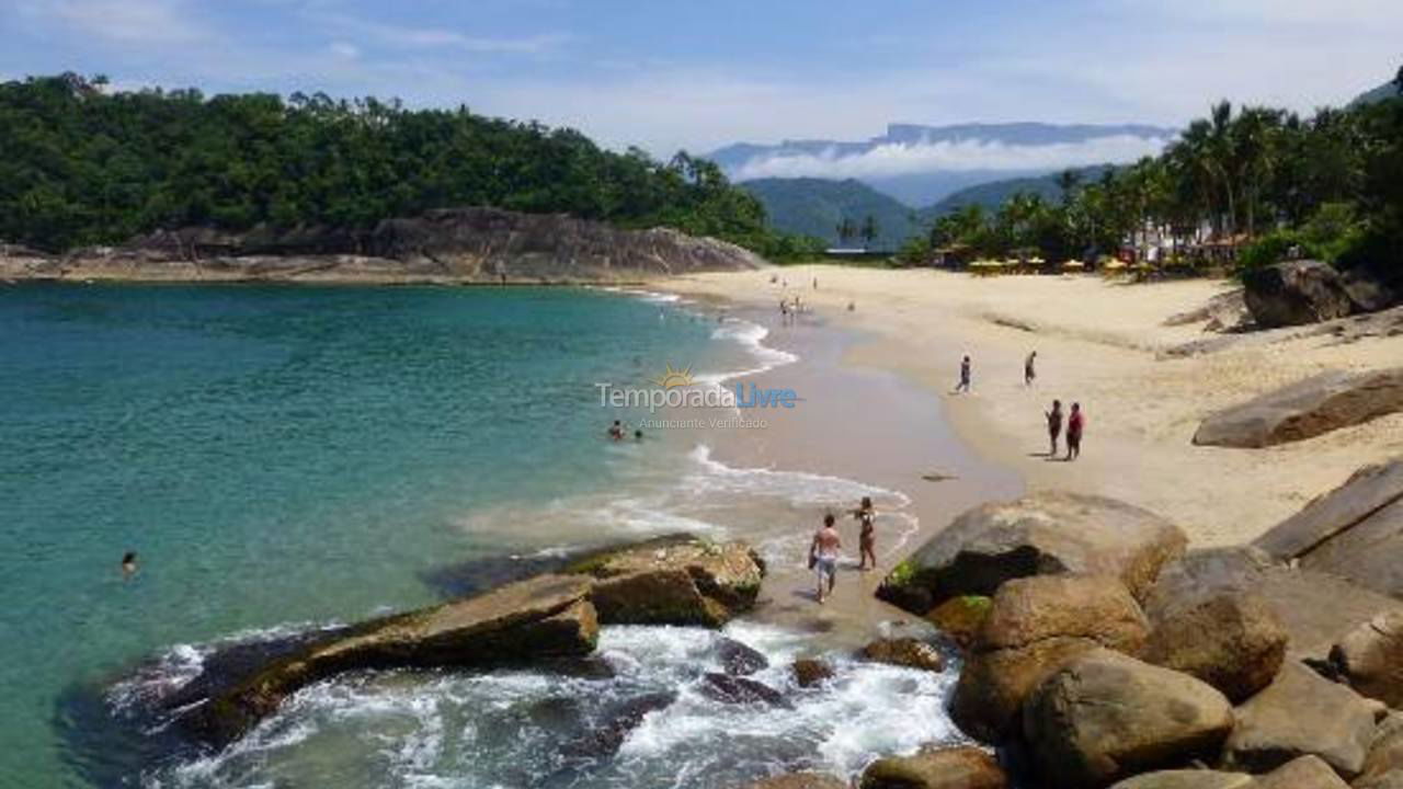 Casa para alquiler de vacaciones em Ubatuba (Praia do Lázaro)