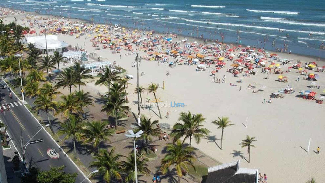 Apartment for vacation rental in Praia Grande (Aviação)
