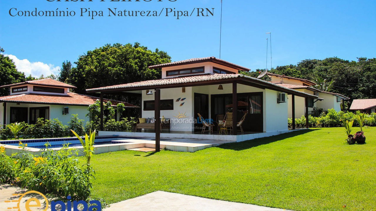 Casa para alquiler de vacaciones em Tibau do Sul (Praia da Pipa)