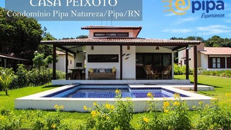 Pipa Casa Peixoto - Fachada/Piscina