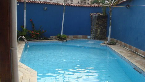 Casa Praia Grande-Ocian-tres dormitorios-piscina com hidromassagem