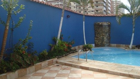 House Praia Grande-Ocian-three bedrooms-pool with whirlpool