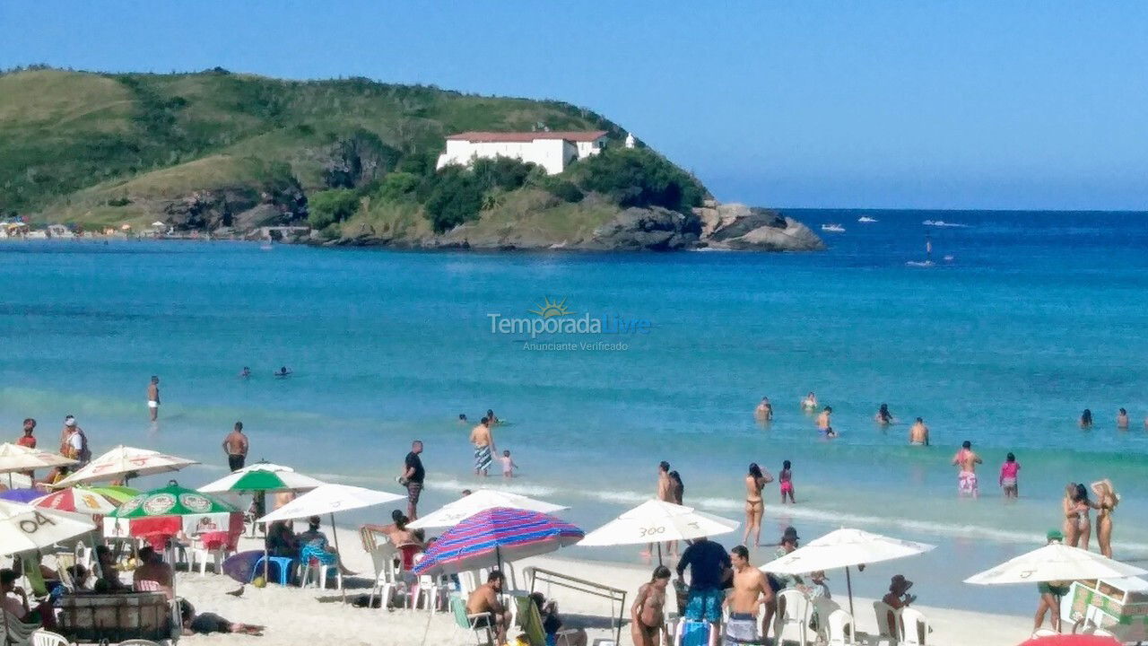 Apartamento para aluguel de temporada em Cabo Frio (Praia do Forte)