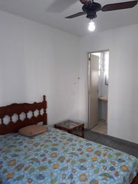 Quarto de casal - suíte - com ventilador