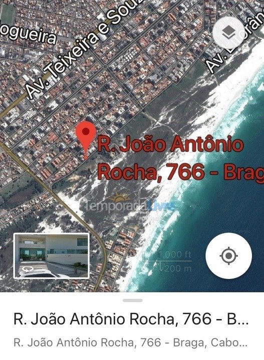 Apartamento para aluguel de temporada em Cabo Frio (Praia das Dunas)