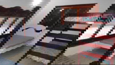Casa a 40m del mar para vacaciones en Itamambuca