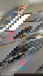 Apt. Martim de sá 2 dolores. Aire acondicionado en piscina. 102 B