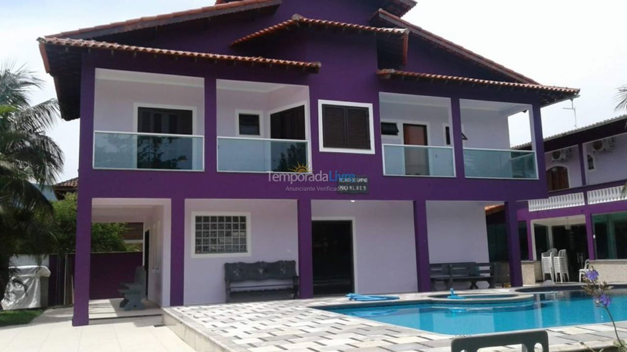 Casa para alquiler de vacaciones em Bertioga (Praia de Guaratuba)