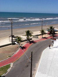 Alquiler de apartamento en la playa de São Paulo, en frente de la play