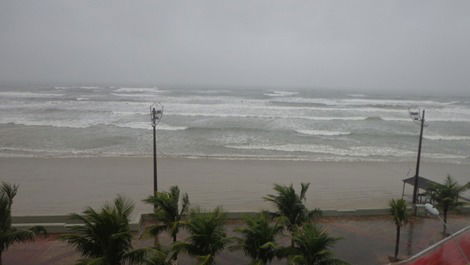 Alquiler de apartamento en la playa de São Paulo, en frente de la play