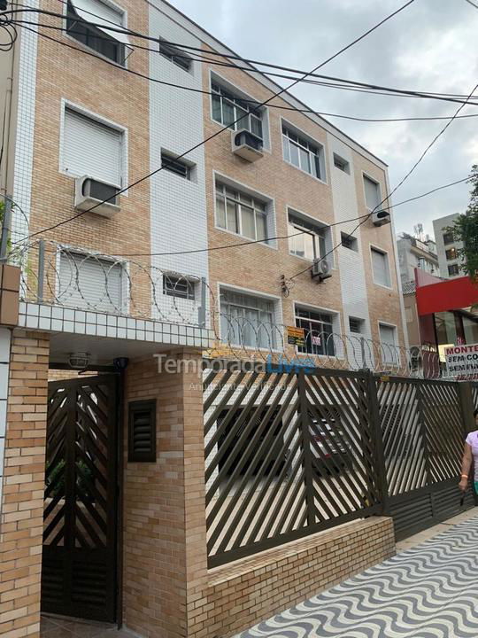 Apartamento para aluguel de temporada em Santos (Gonzaga)