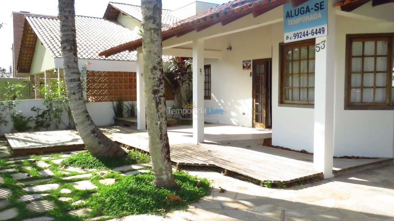 Casa para alquiler de vacaciones em Itapoá (Balneário Uirapuru)