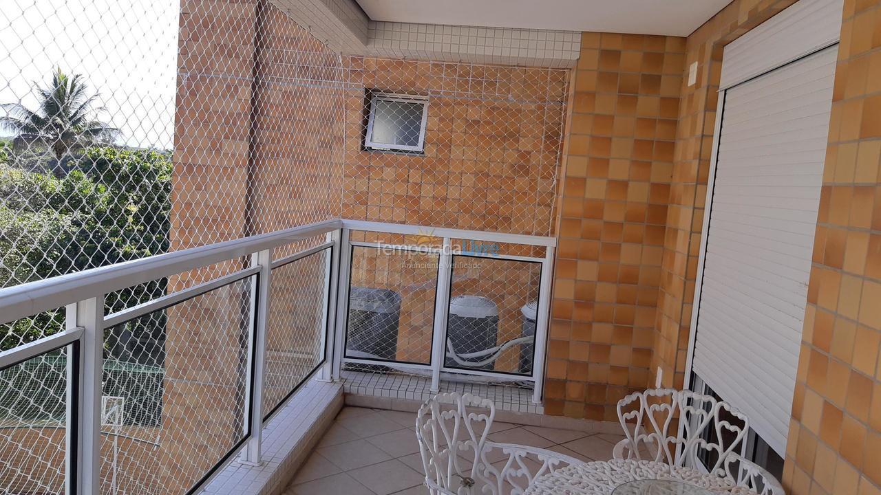 Apartamento para aluguel de temporada em Bertioga (Riviera de São Lourenço)