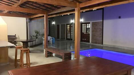 Casa Perola Itamambuca, aire acondicionado, piscina, billar, condón "pie en la arena"