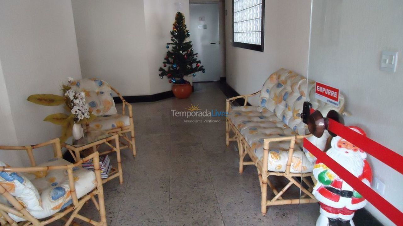 Apartment for vacation rental in Mongaguá (Centro)