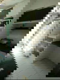 Cozinha bem equipada