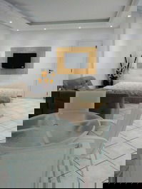 Sala ampla e arejada