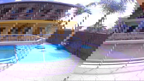 EXCELLENT POUSADA WITH POOL, AIR CONDITIONING, 100M FROM THE SEA.
