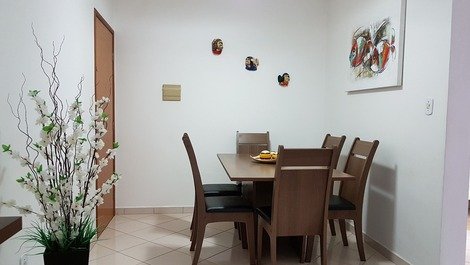 COZY APT, 150 MTS. FROM THE BEACH WITH WI-FI WATSAP 011 996773657