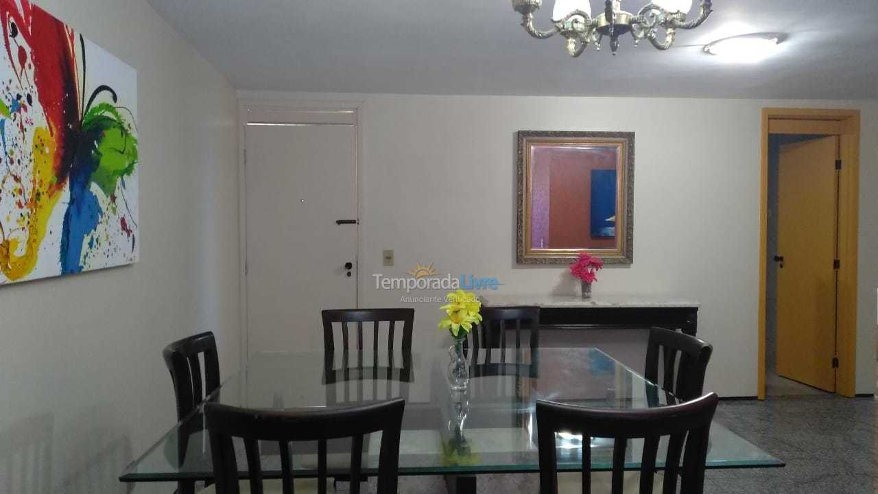 Apartamento para aluguel de temporada em Fortaleza (Mucuripe)