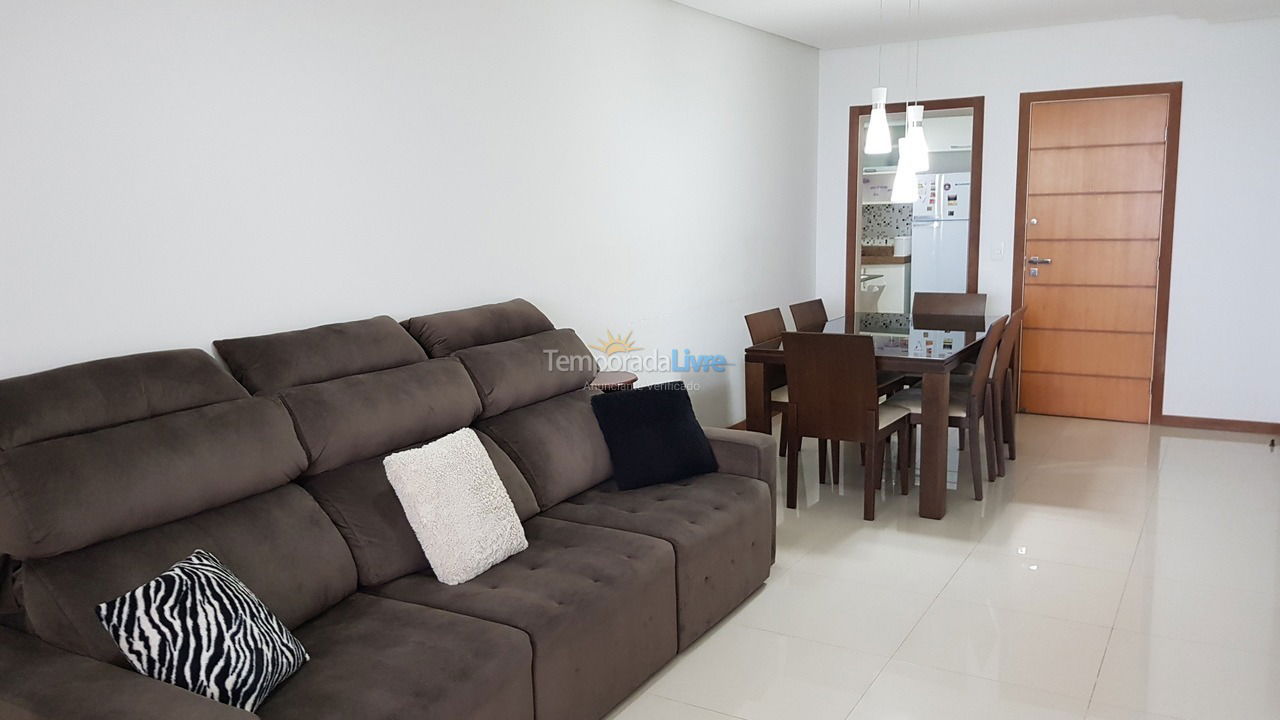 Apartment for vacation rental in Guarapari (Praia do Morro)