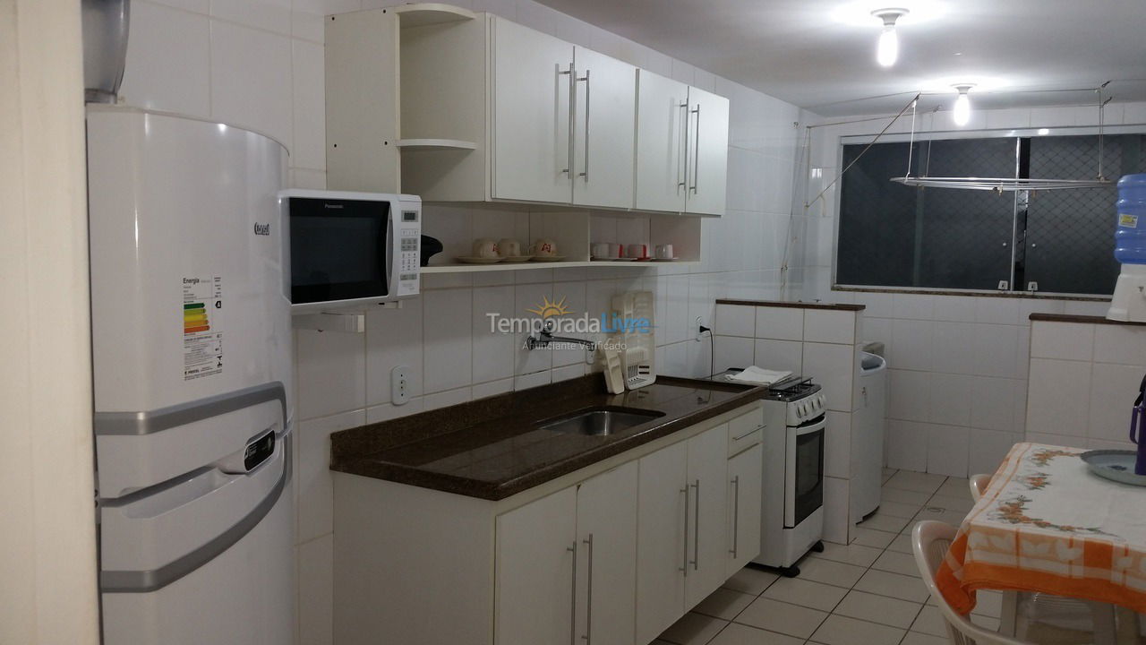 Apartment for vacation rental in Guarapari (Praia do Morro)