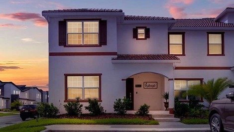 Bela Opção de Casa em Condomínio Resort Para as Férias na Flórida