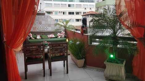 DUPLEX PENTHOUSE AT PRAINHA ARRAIAL do Cabo 3 BEDROOMS - LOUNGE W / BARBECUE GRILL
