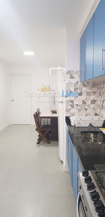 Apartamento para aluguel de temporada em Guarujá (Pitangueiras)