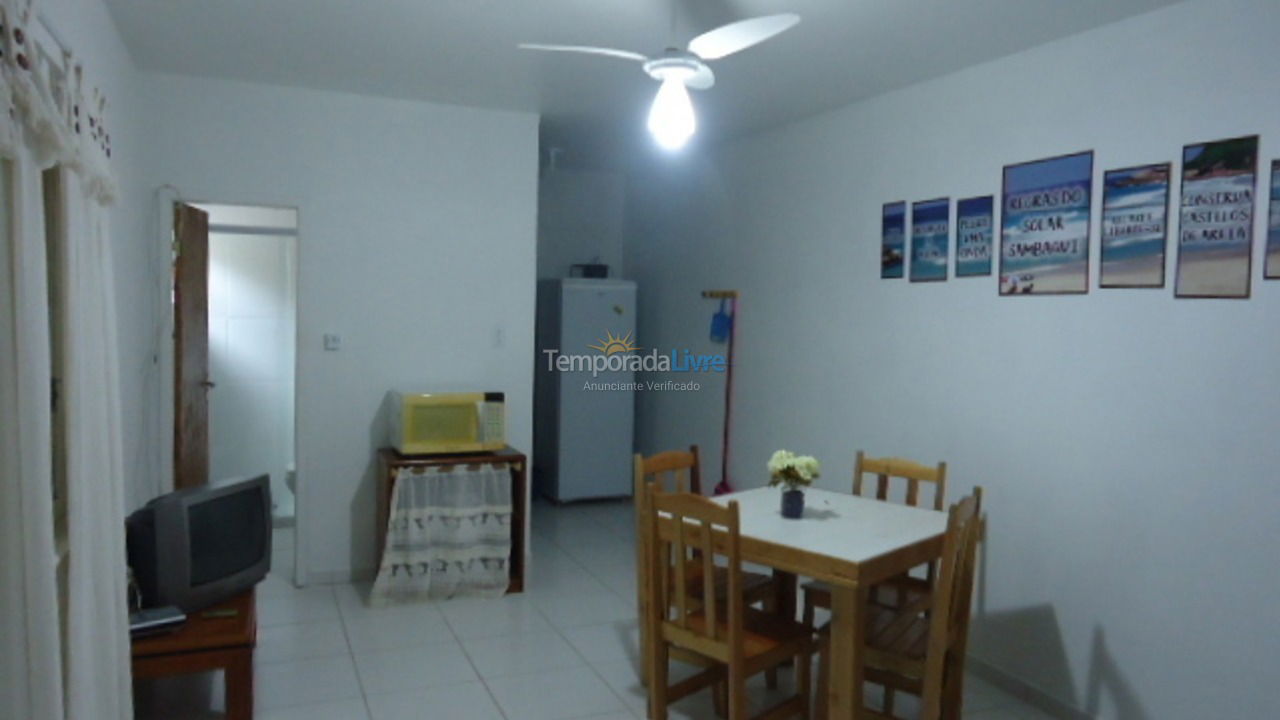 Apartment for vacation rental in São Francisco do Sul (Prainha)