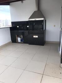 Guarujá Praia do Tombo Duplex 3 bed with barbecue