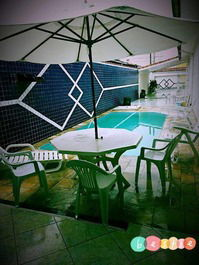 Casa Praia Grande, pool and official pool table