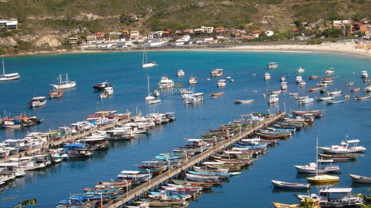 Casa para aluguel de temporada em Arraial do Cabo (Monte Alto)