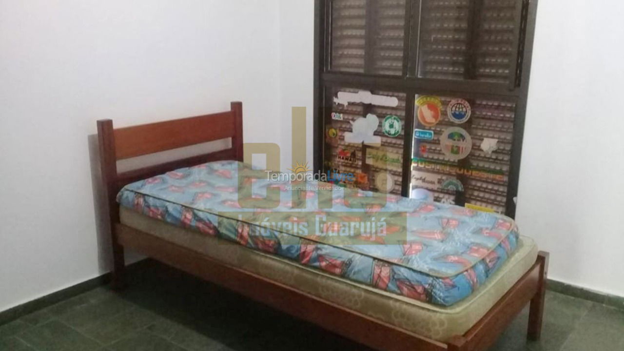 Apartment for vacation rental in Guarujá (Enseada)