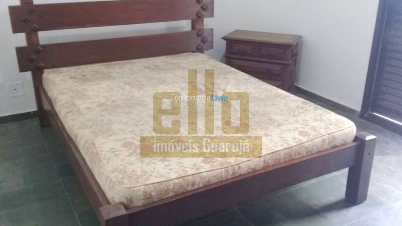 Apartment for vacation rental in Guarujá (Enseada)