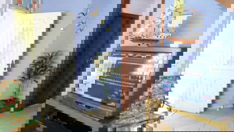 CASA COM 1 SUITE + 2 QUARTOS + 3 BANHEIROS ACOMODAÇÃO 8 PESSOAS