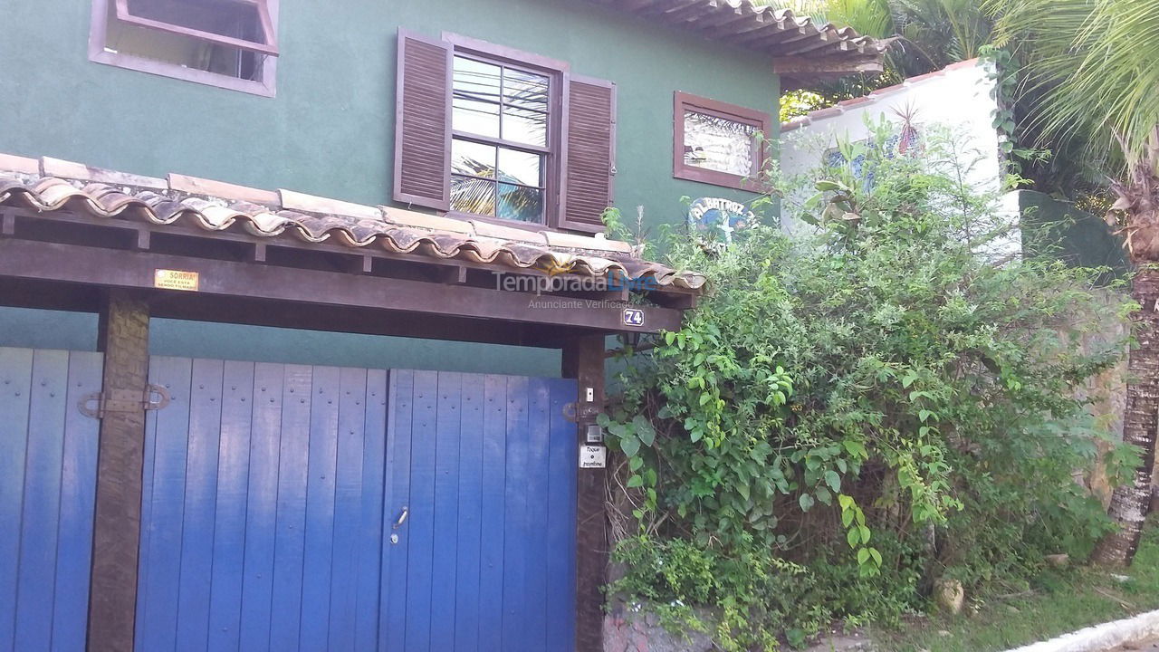 Casa para alquiler de vacaciones em Armação dos Búzios (Praias de Geribá E Ferradurinha)