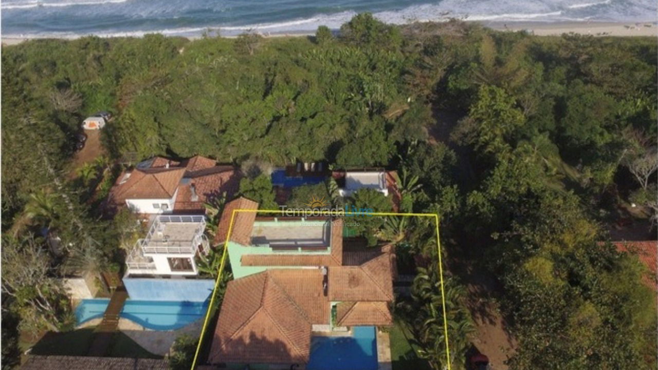 Casa para alquiler de vacaciones em Ubatuba (Praia de Itamambuca)