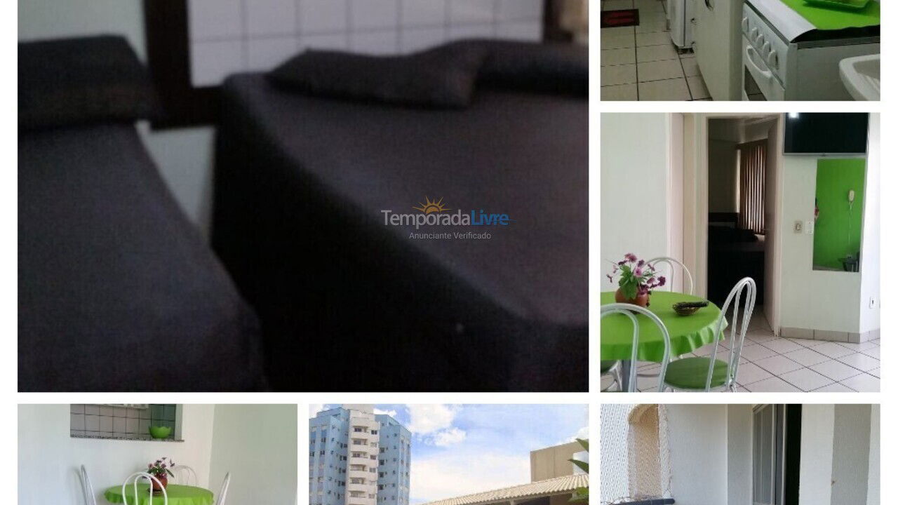 Apartamento para aluguel de temporada em Caldas Novas (Bairro Termal)