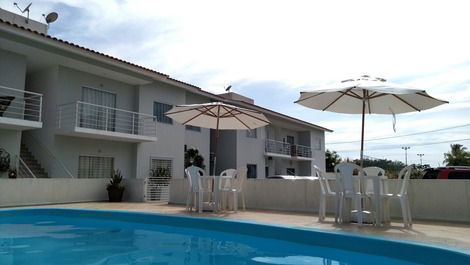 Gran apartamento en la playa de Taperapuã, Porto Seguro - BA.