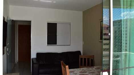 Apartamento com Ar Condicionado e Wi-Fi em Caldas Novas GO