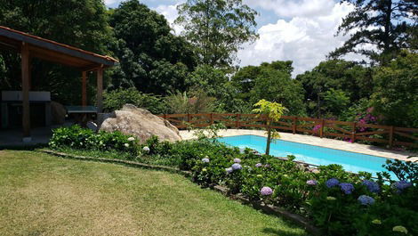 Mairiporã granja de bosque frío con piscina climatizada