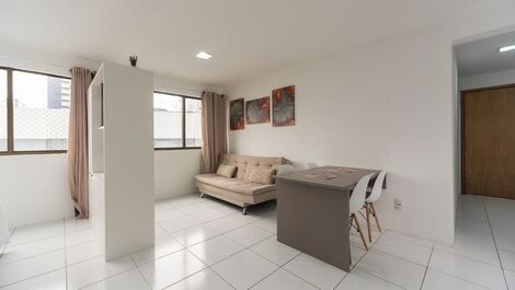 Flat no coração de Boa Viagem