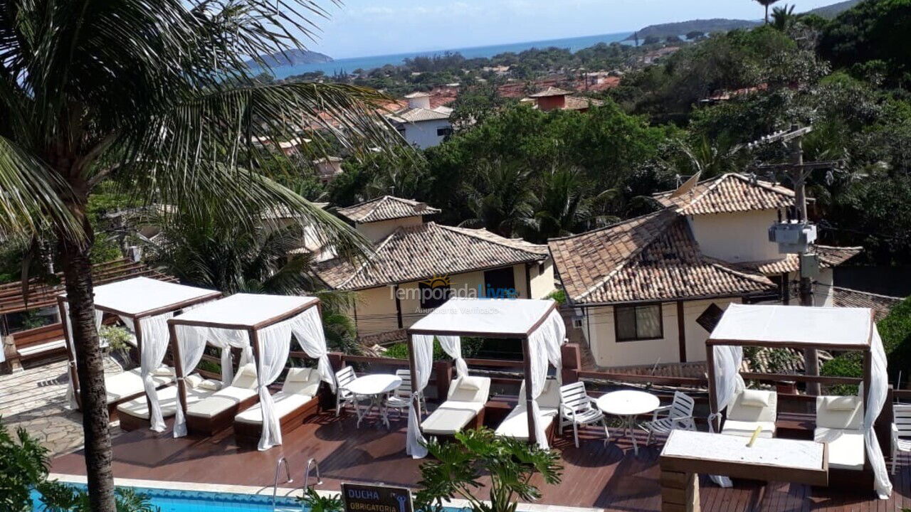 Apartamento para aluguel de temporada em Armação dos Búzios (Geribá)