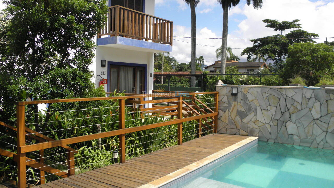 Casa para alquiler de vacaciones em Ubatuba (Praia do Lázaro)
