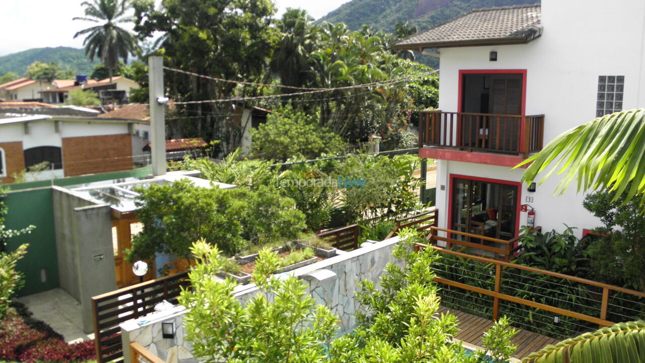 Casa para alquiler de vacaciones em Ubatuba (Praia do Lázaro)