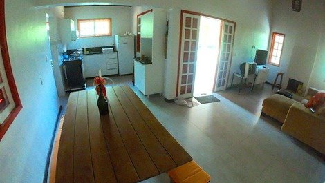 Casa de 3 habitaciones para 10 personas 150m playa de Rust Mar
