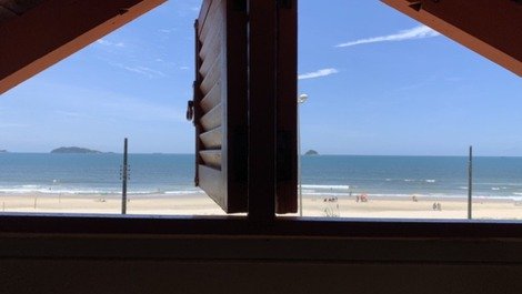 Beach house facing ocean